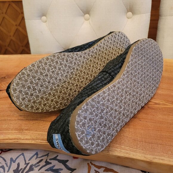 Men's Gray TOMS Slip-On Shoes - Picture 6 of 8